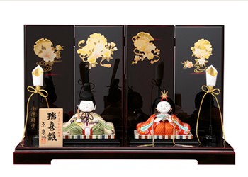 木目込親王飾り 木目込親王飾り